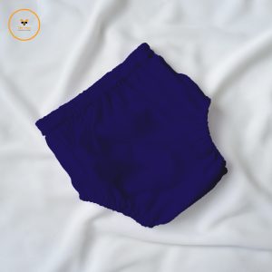 Deep Blue Cotton Baby Pant