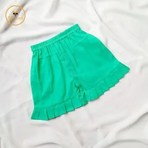 Caribbean Green Cotton Pant