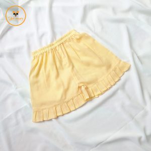 Light Yellow Cotton Baby Pant