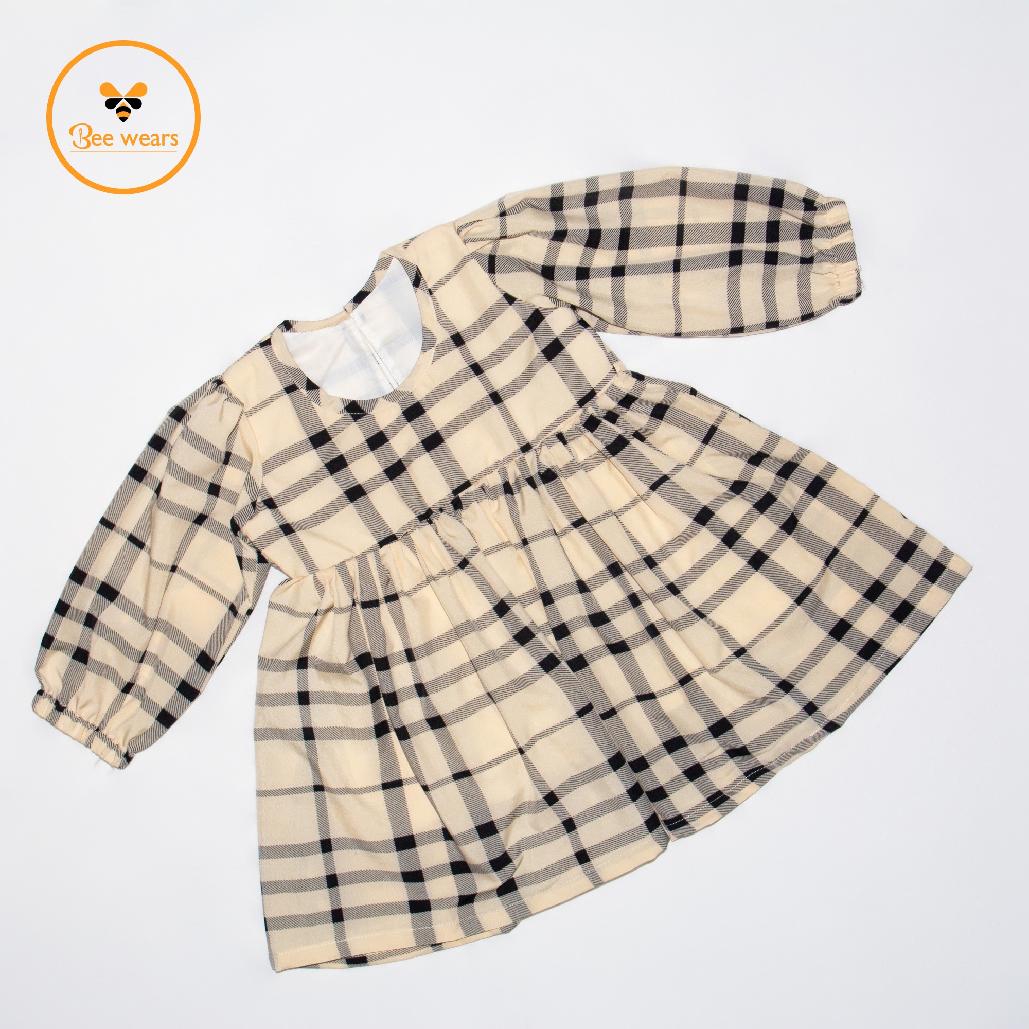 Full Sleeve Momesa Fabric Baby Dress
