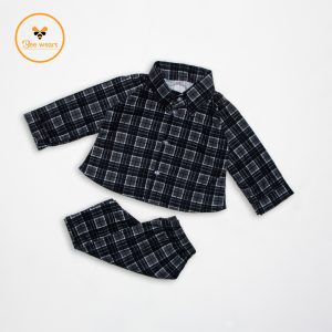 Full Sleeve Flannel Fabric Boys Shirt /Pant
