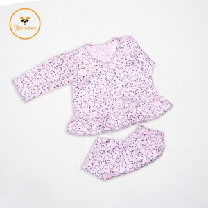 Floral Printed Full Sleeve Cotton Baby Nima Set