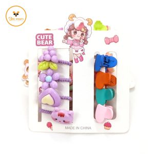 Baby Punch Clip/ Rubber Band set