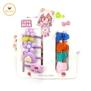 Baby Punch Clip/ Rubber Band set
