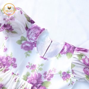Soft Tissue Fabric Girl’s Party Dress