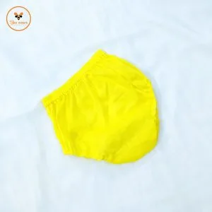 Yellow Cotton Baby Pant