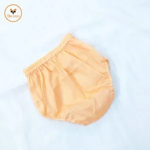 Peach Color Cotton Baby Pant