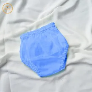 Sky Blue Cotton Baby Pant