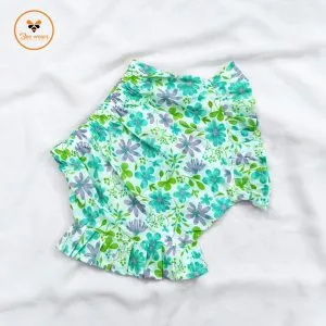 Floral Printed Cotton Baby Pant