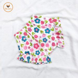 Floral Printed Cotton Baby Pant