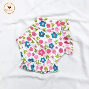 Floral Printed Cotton Baby Pant