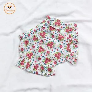 Floral Printed Cotton Baby Pant