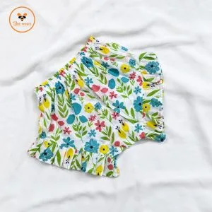Floral Printed Cotton Baby Pant