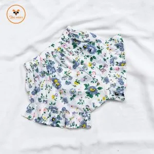 Floral Printed Cotton Baby Pant