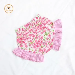 Floral Printed Cotton Baby Pant
