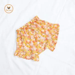 Floral Printed Cotton Baby Pant