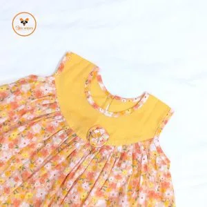 Colorful Printed Cotton Dress