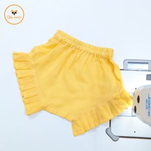 Light Yellow Cotton Baby Pant
