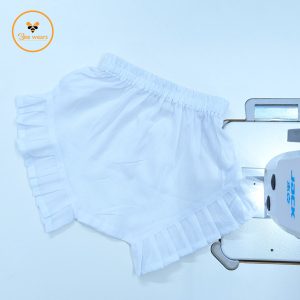 White Cotton Baby Pant