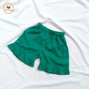 Blue Stone Color Cotton Baby Pant
