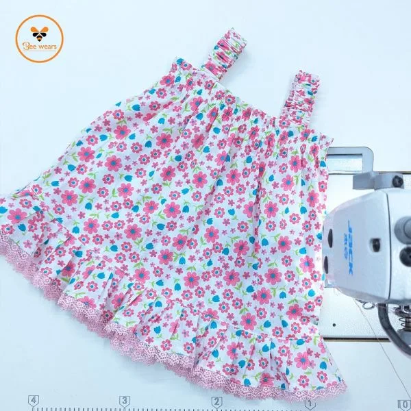 Colorful Printed Cotton Nima/Pant Set - Image 2