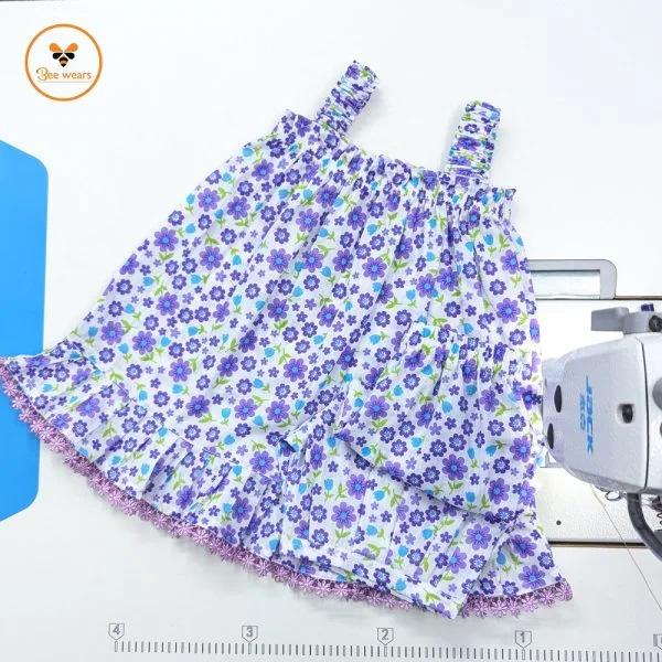 Colorful Printed Cotton Nima/Pant Set