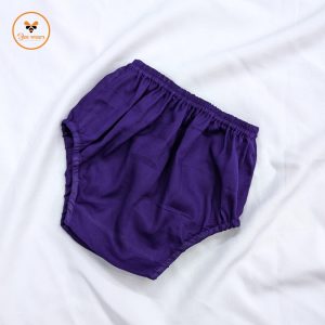 Purple Color Cotton Baby Pant