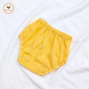 Yellow Color Cotton Baby Pant