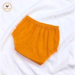 Orange Color Cotton Baby Pant