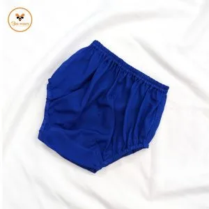 Blue Color Cotton Baby Pant
