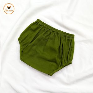 Olive Color Cotton Baby Pant