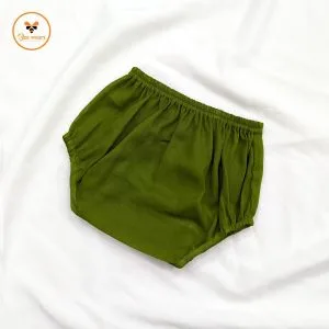 Olive Color Cotton Baby Pant