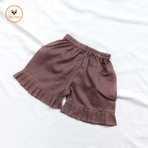Reddish Grey Cotton Baby Pant