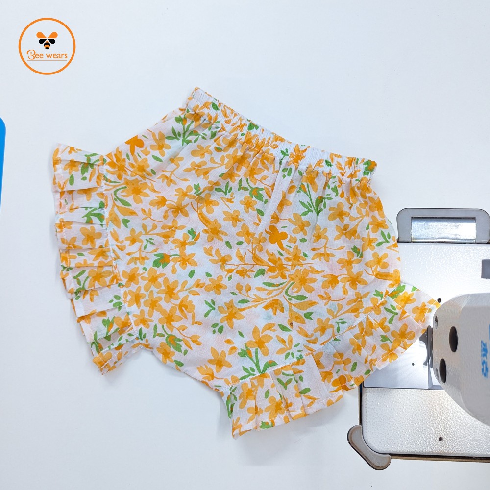 Floral Printed Cotton Baby Pant