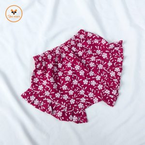 Floral Printed Cotton Baby Pant