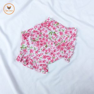 Floral Printed Cotton Baby Pant