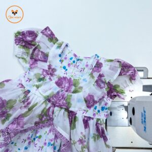 Rosy Ruffle Princess Dress