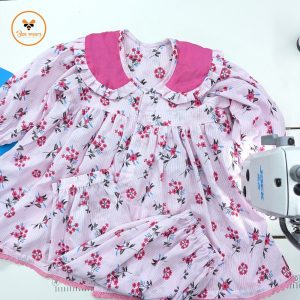 Full Sleeve Cotton Baby Dress/Pajama