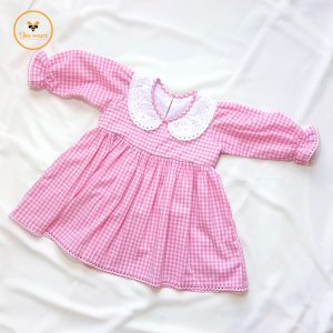Full Sleeve Cotton Baby Frock set