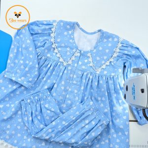 Full Sleeve Cotton Baby Dress/Pajama-Winter Cotton