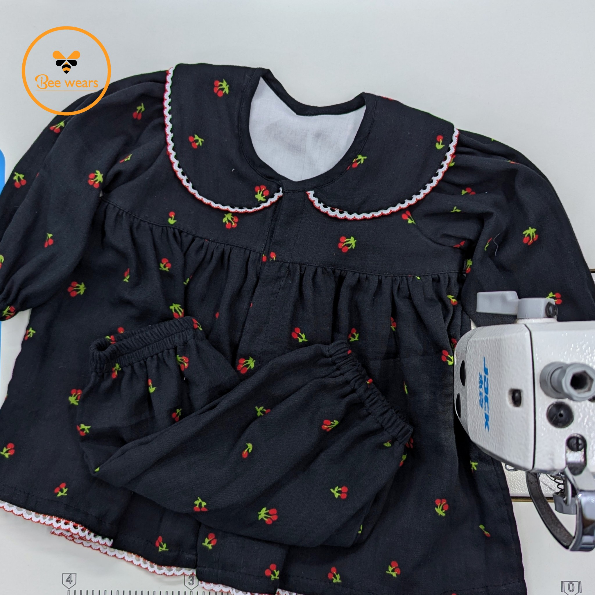 Muslin magic for your little one- Black