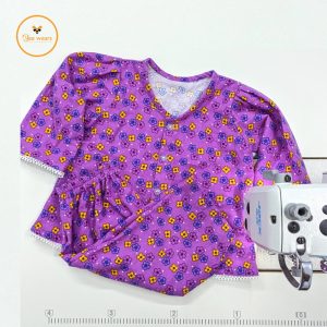 Floral Printed Full Sleeve Flannel Co-Ord Set