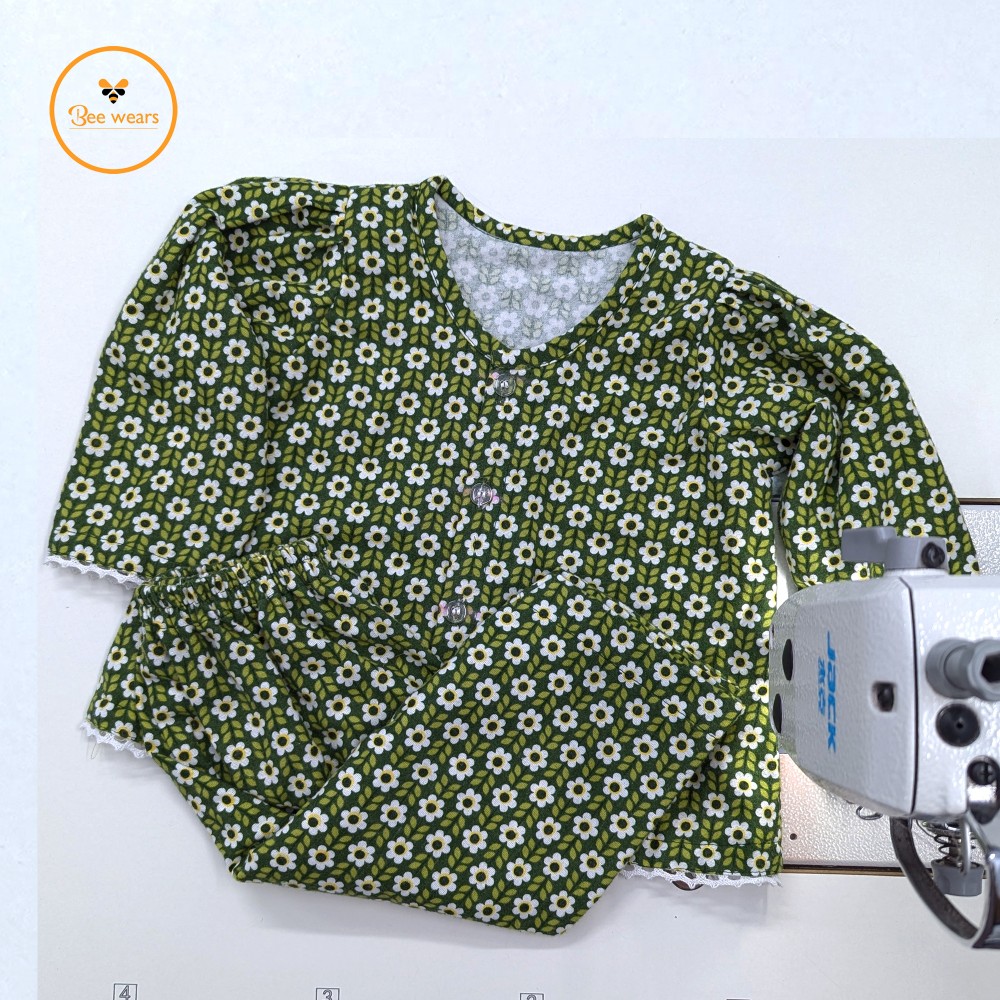 Floral Printed Full Sleeve Flannel Co-Ords Set