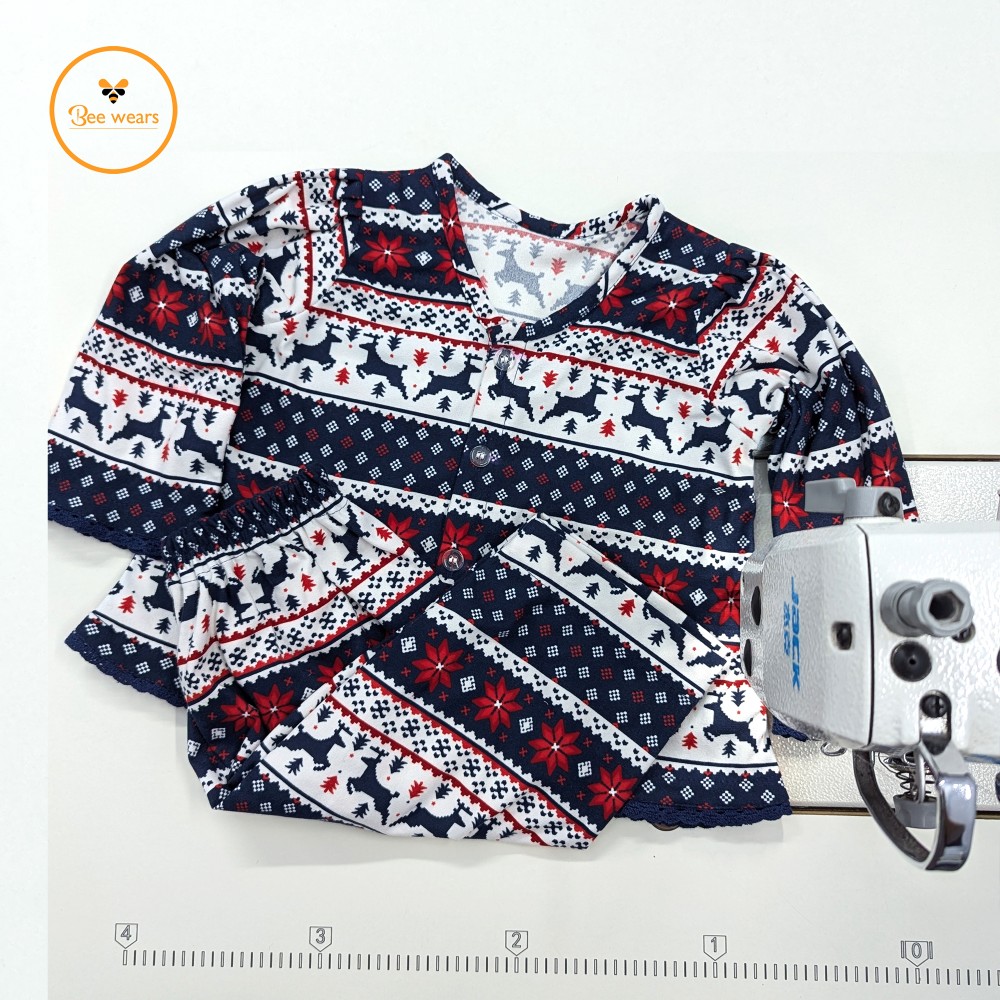 Printed Full Sleeve Flannel Co-Ords Set