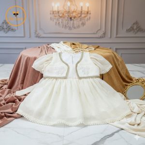 Soft Georgette Fabric Girl’s EID Party Dress