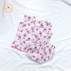 Floral Printed Cotton Baby Nima Set