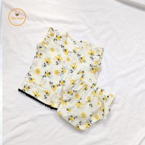 Floral Printed Cotton Baby Nima Set