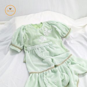 Soft Georgette Fabric Girl’s Kamij Set
