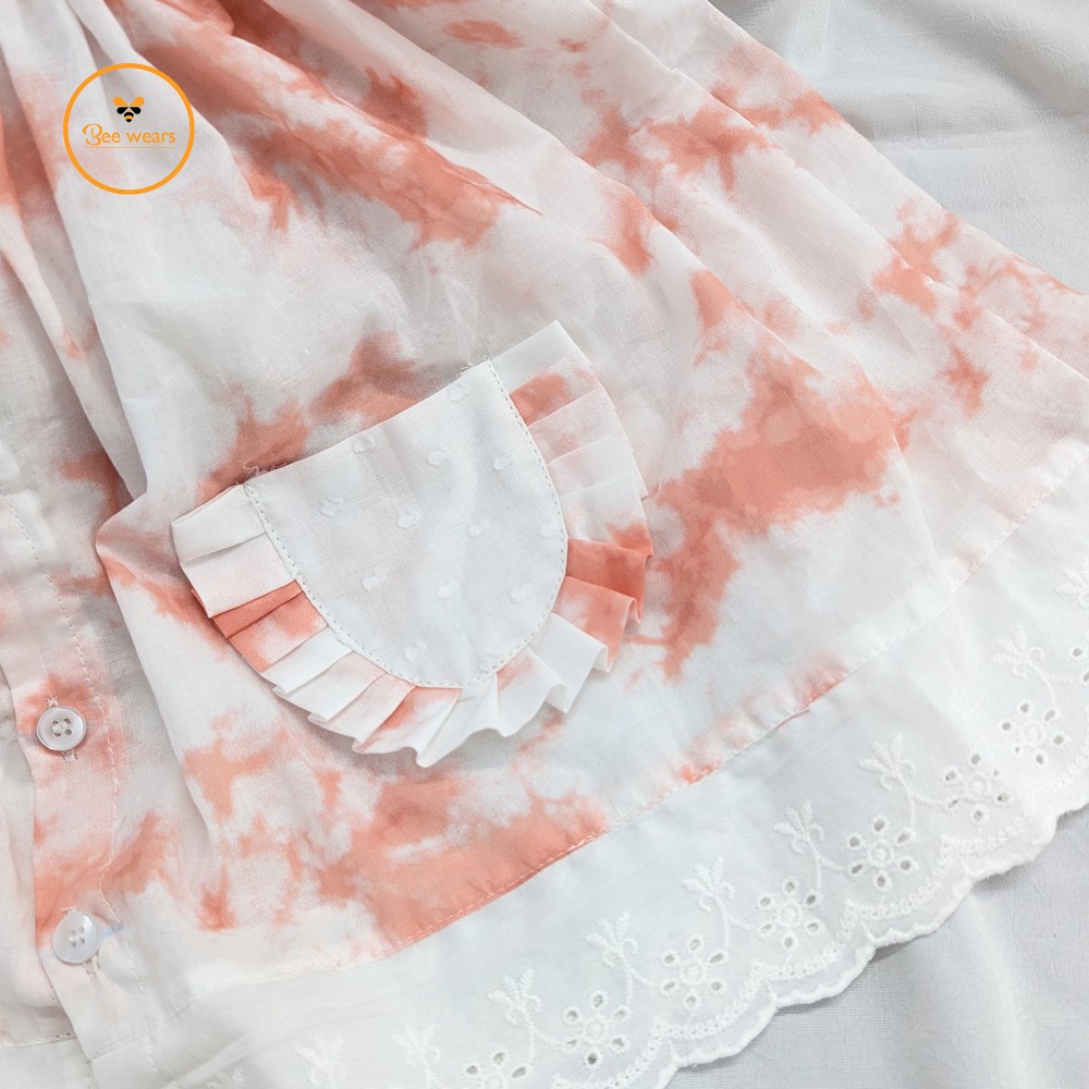 Batik Printed China Cotton Baby Frock - Image 3