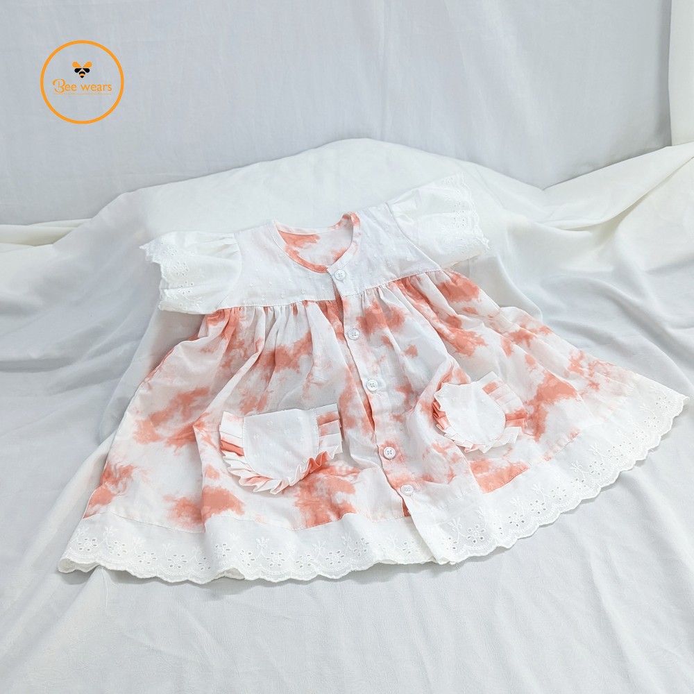 Batik Printed China Cotton Baby Frock